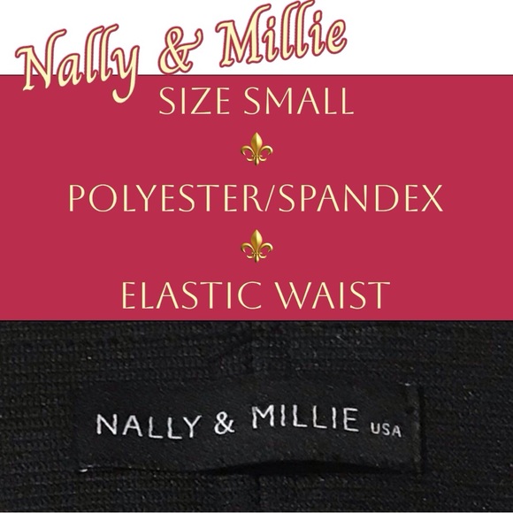 SALE | NALLY + MILLIE Printed Wide Leg Palazzo Pants - Picture 6 of 6